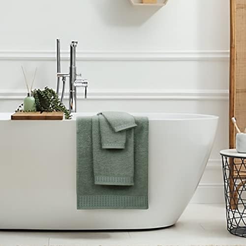 GLAMBURG 100% Cotton Ultra Soft 6 Pack Towel Set, Contains 2 Bath Towels 28x55 - Image 4
