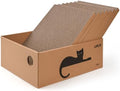 LIFLIX 7PCS Reversible Cat Scratching Pads by LIFLIX