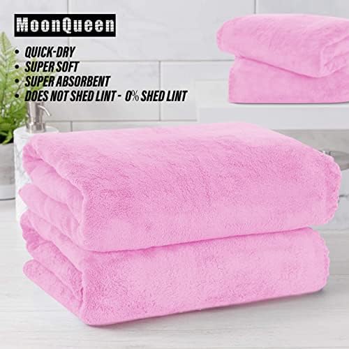 MOONQUEEN 6 Pack Premium Bath Towel Set - Image 6