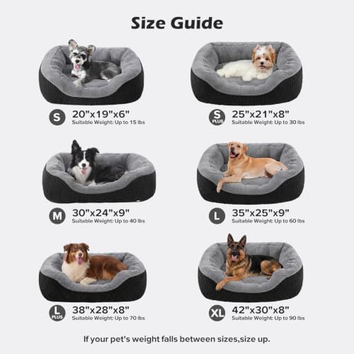 INVENHO XL Dog Beds Large Sized Dog, Washable Orthopedic Warming Soft Sleeping - Image 6