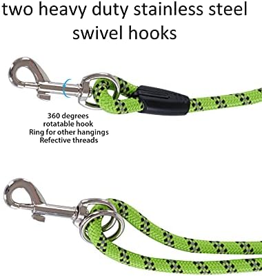 Heavy Duty Dog Leash for Large, Small Dogs - 10FT/16FT/30FT/50FT/100FT - Image 4