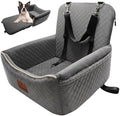Dog Car Seat Bed 2 in 1 for Small/Medium Dogs up to 35 lbs, Adjustable Safety by VERGODPRODogCarSeatBed