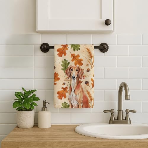 Caroline's Treasures Saluki Dogs Kitchen Towel 15x25 in - Image 2