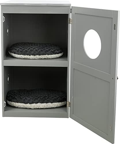 Trixie 2 Story Furniture Litter Box Enclosure, Hidden Litter Box - Image 5