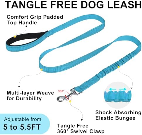 BEAUTYZOO Dog Harness Medium Sized and Leash Set, No Pull Step in Pet Vest - Image 6