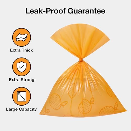 VETRESKA Citrus Scented Dog Poop Bags, Leak Proof - Image 3