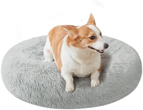 Nisrada Dog Bed for Small Medium Large Dogs, 27 inch Calming Dogs Bed, by Nisrada