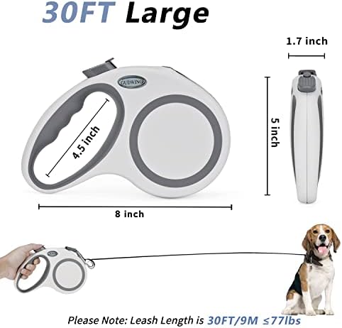 Retractable Dog Leash 30 FT Cord - Image 2