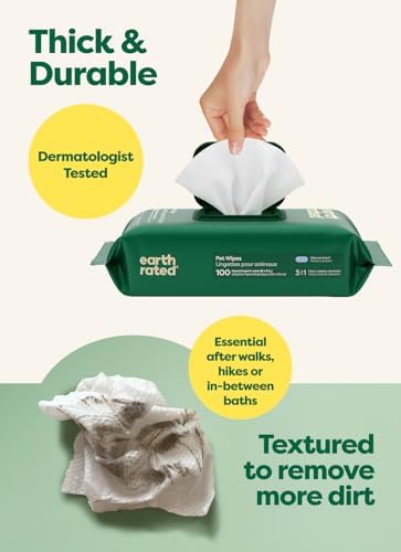 3-in-1 Dog Wipes for Paws & Butt, Deodorizing - Image 3