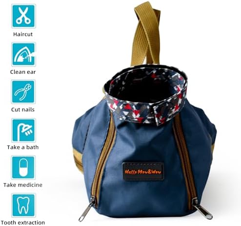 Cinf Cat Nail Clipping Cleaning Grooming Restraint Bag No Scratching Biting - Image 4
