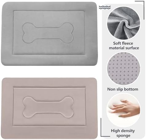 Extra Large Dog Bed Soft Dog Crate Pad Mat 48 in Non-Slip Bottom Washable Dog - Image 2