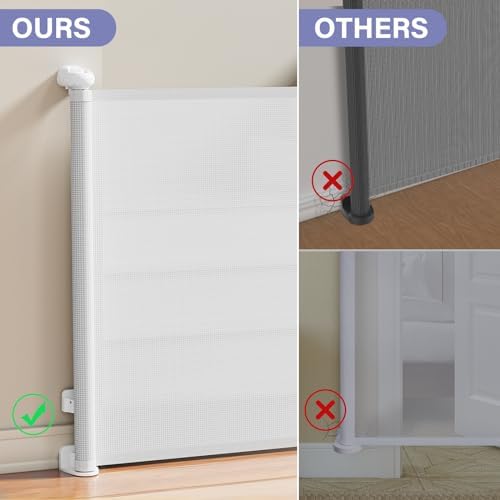 PRObebi Retractable Baby Gates for Stairs & Doorways, Indoor & Outdoor Use - Image 6