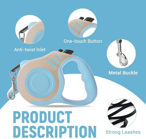 Retractable Dog Leash Automatic Telescopic Tractor Dog Tape - Image 5