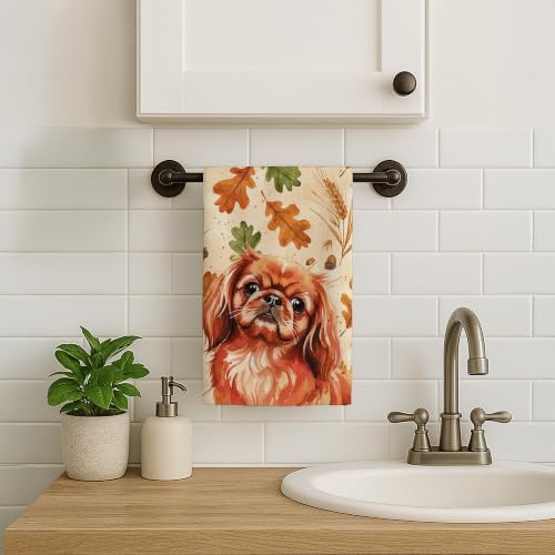 Caroline's Treasures Pekingese Dogs Kitchen Towel 15x25 in - Image 2