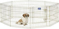 MidWest 24-Inch Exercise Pen, Single Door, 16 Sq Ft Play Area by MidWestHomesForPets