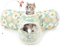 Tempcore Cat Tunnel, 3-Way Collapsible Toy by Tempcore