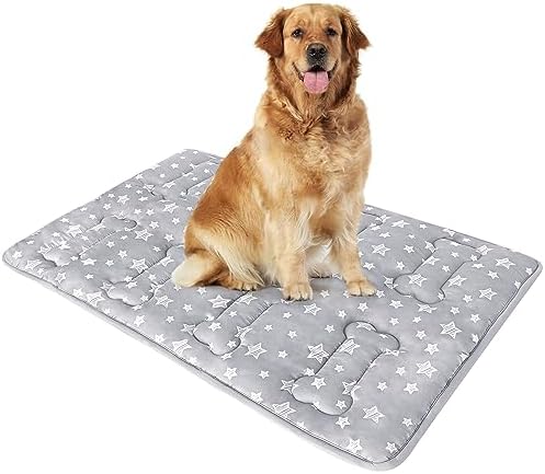 Dog Crate Pad Mat, Soft Dog Bed Mat by Moonsea