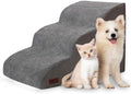 Aodisman Dog Stairs for Small Dogs and Cats, 3-Step Pet Ramp for Bed & Couch by AODISMAN