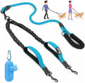 Lukovee Double Dog Leash, Reflective Heavy Duty Lead, No Tangle by Lukovee
