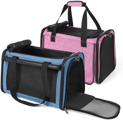YUDODO 2 Packs 25 lbs Soft Sided Pet Carrier by YUDODO
