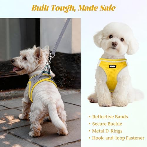 No Pull Dog Puppy Harness and Leash Set Reflective Mesh Vest XX-Small - Image 5