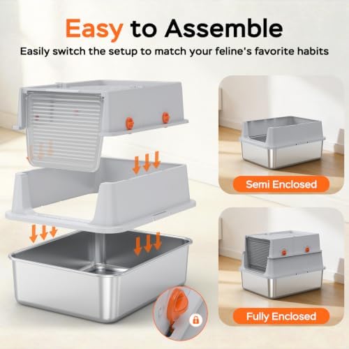 Stainless Steel Litter Box - Image 7