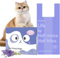 125 Count Cat Litter Bags Lavender Scented by KropBom