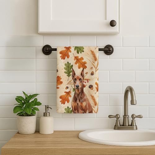 Caroline's Treasures Doberman Pinscher Dogs Kitchen Towel 15x25 in - Image 2