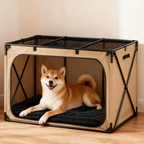FURTIME Washable XL Dog Bed for Extra Large Dogs, Deluxe Dog Crate Beds - Image 4
