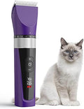 oneisall Cat Clippers for Matted Hair, 5-Speed Quiet Cat Grooming kit by oneisall