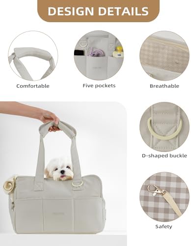 ONECUTE Dog Carrier for Small Dogs Rabbit cat - Image 5