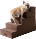 EHEYCIGA Dog Stairs for High Bed 22.5" H, 5-Step Dog Steps by EHEYCIGA