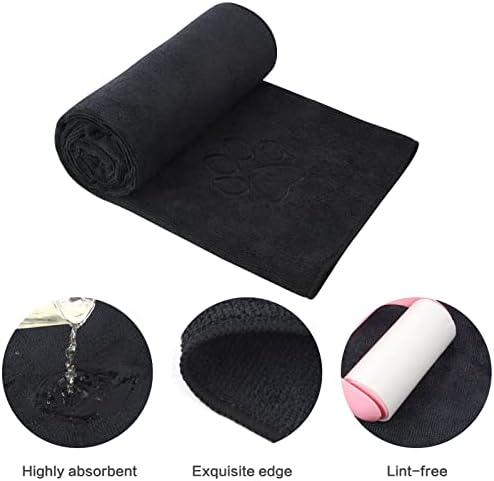KinHwa Dog Towel Super Absorbent Pet Bath Towel Microfiber Dog Drying Towel - Image 4