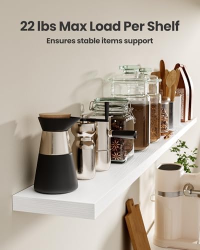 Amada 47.2" Floating Shelves for Wall Decor & Storage - Image 5