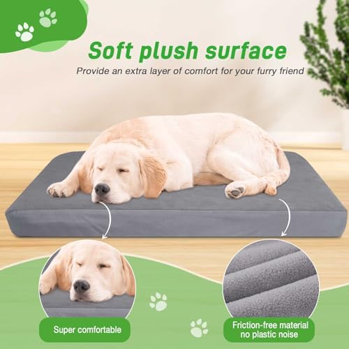 Dog Bed Covers Replacement Washable 100% Waterproof Soft Dog Bed Sheet 2 Pack - Image 4
