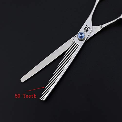 Purple Dragon Touch Pet Blenders Shears, 7.0" 50-Tooth - Image 2