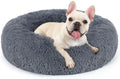 rabbitgoo Calming Cat Beds for Indoor Cats, 27 inches, Dark Grey by rabbitgoo