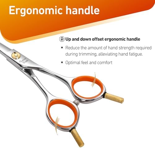 5" 3-in-1 Dog Grooming Scissors Set - Image 6
