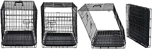 DONORO Dog Crates for Medium Large Size Dogs Indoor Double Door Dog Kennels & - Image 6