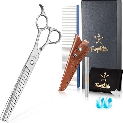 High-end Professional Dog Grooming Thinning Scissors Teeth Cutting Blending by Fengliren%C2%AEDedicatedToScissorsForOver40Years