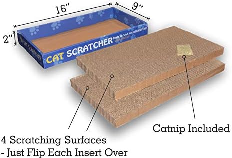 Flat Cat Scratcher Lounger - Image 2
