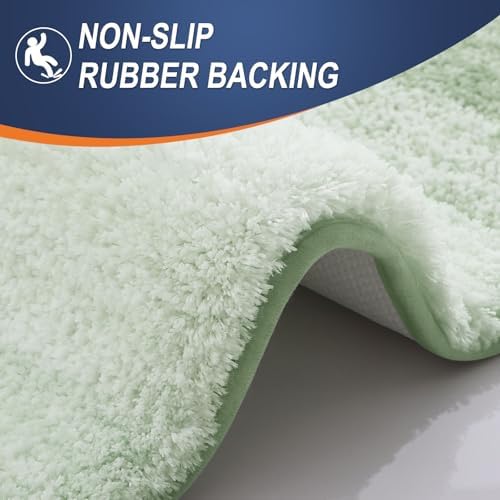 OLANLY Large Bathroom Rugs 50x30, Extra Soft Absorbent Microfiber Bath Rugs - Image 5