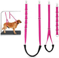 Dog Grooming Belly Straps Hot Pink Pet Grooming Supplies 3 Sets Professional by FURSDOLY
