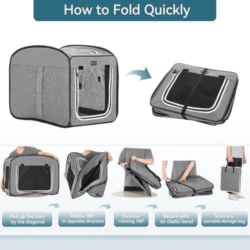 Petsfit Pop Up Dog Crate, Portable Dog Crates - Image 4