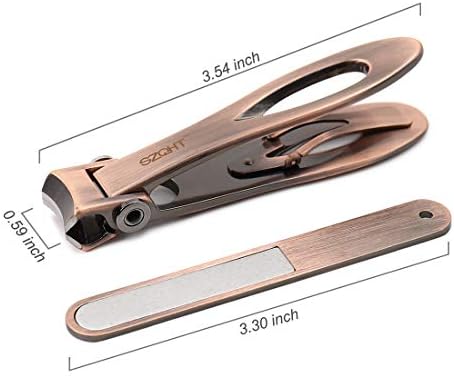 Ultra Wide Jaw Opening Nail Clippers Set, Toenail Clippers - Image 5