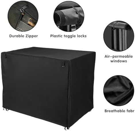38 inch Heavy Duty Dog Crate Covers Durable 600D Polyester - Image 6