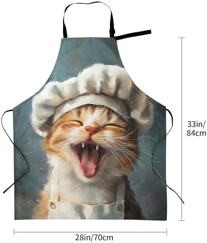 Art Apron with Pocket for Women Men - Image 3