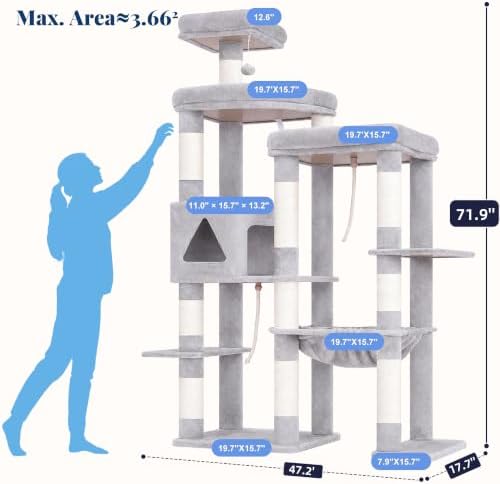 Hey-brother Cat Tree Tower - Image 2