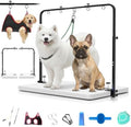 Dog Grooming Arm with Hammock – 42" Adjustable Dog Grooming Stand with Clamp by AICraft
