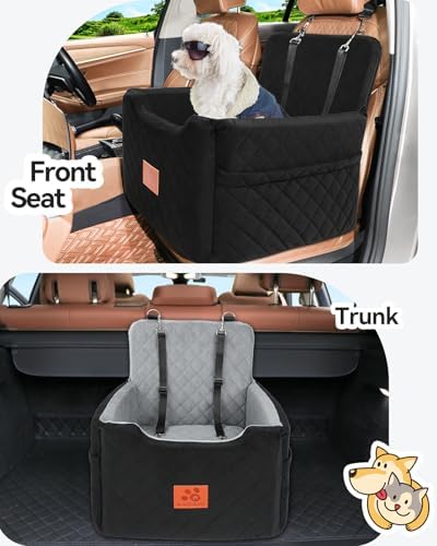 Dog Car Seat for Small/Medium Dogs Under 35 lbs, Dog Booster Seats - Image 5